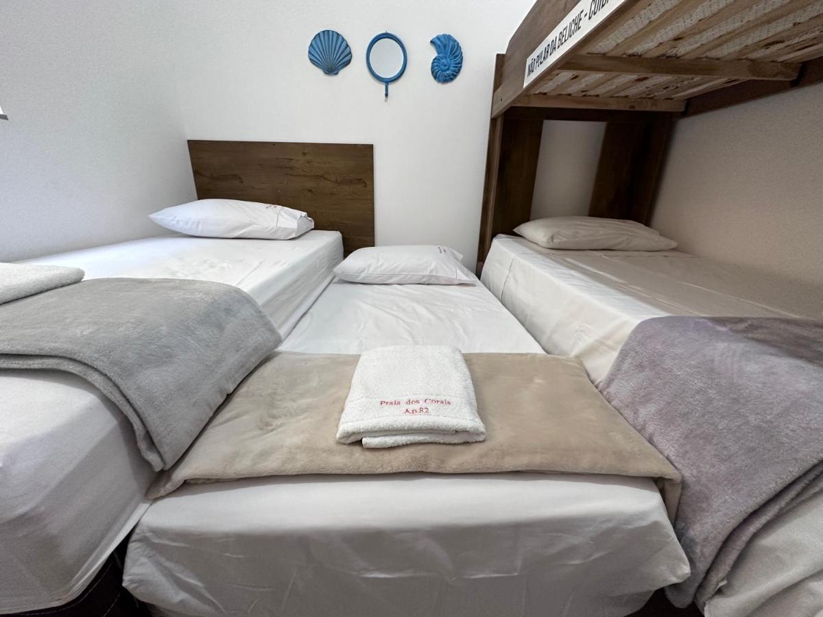 Apartamento Promocao No Pedacinho Do Paraiso - Cond Praia Dos Corais - 200M Praias C Vermelha E Muta, Prox Cabana Dos Corais - Apto Terreo, 2 Quartos Com Ar-Condicionado, Area Gourmet Com Churrasqueira, Cozinha Completa, Wi-Fi 200 Mbps Porto Seguro Exterior foto