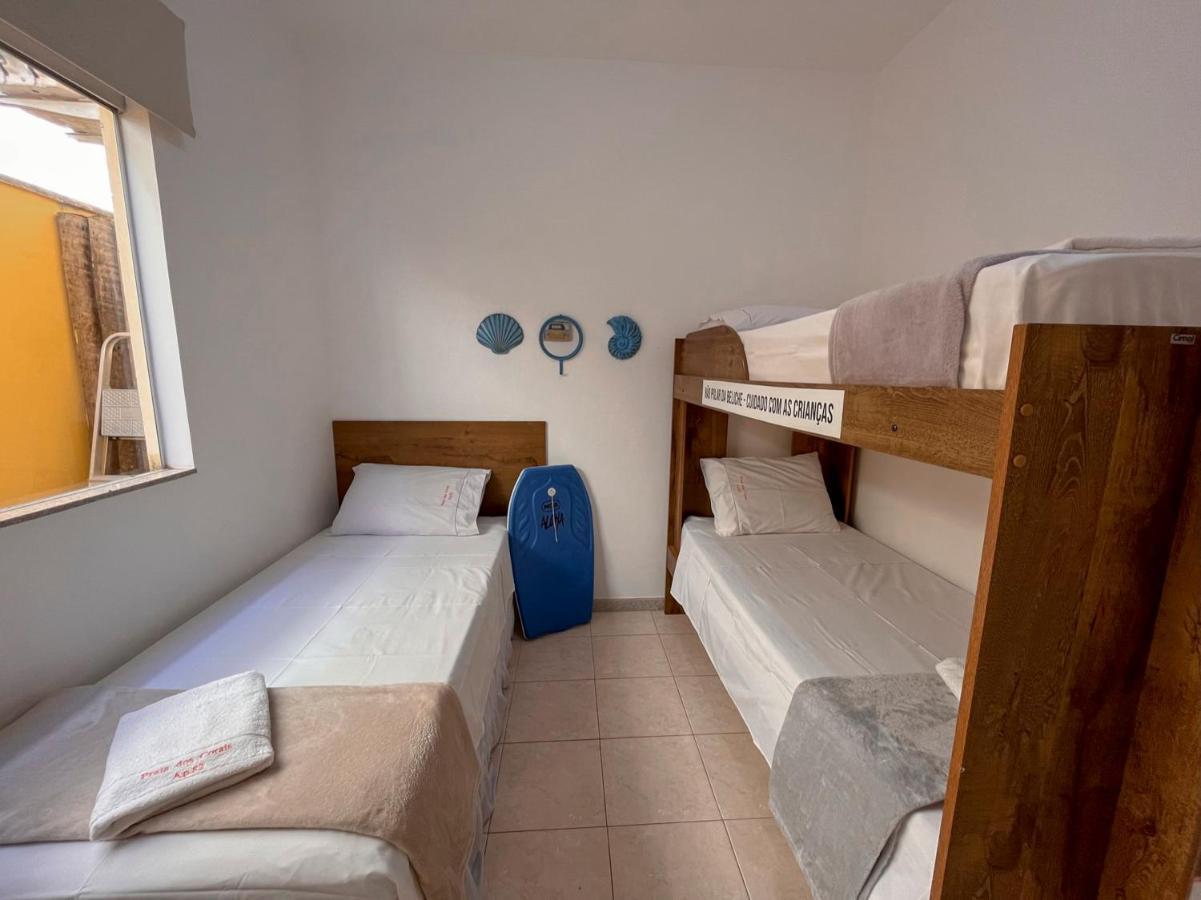 Apartamento Promocao No Pedacinho Do Paraiso - Cond Praia Dos Corais - 200M Praias C Vermelha E Muta, Prox Cabana Dos Corais - Apto Terreo, 2 Quartos Com Ar-Condicionado, Area Gourmet Com Churrasqueira, Cozinha Completa, Wi-Fi 200 Mbps Porto Seguro Exterior foto