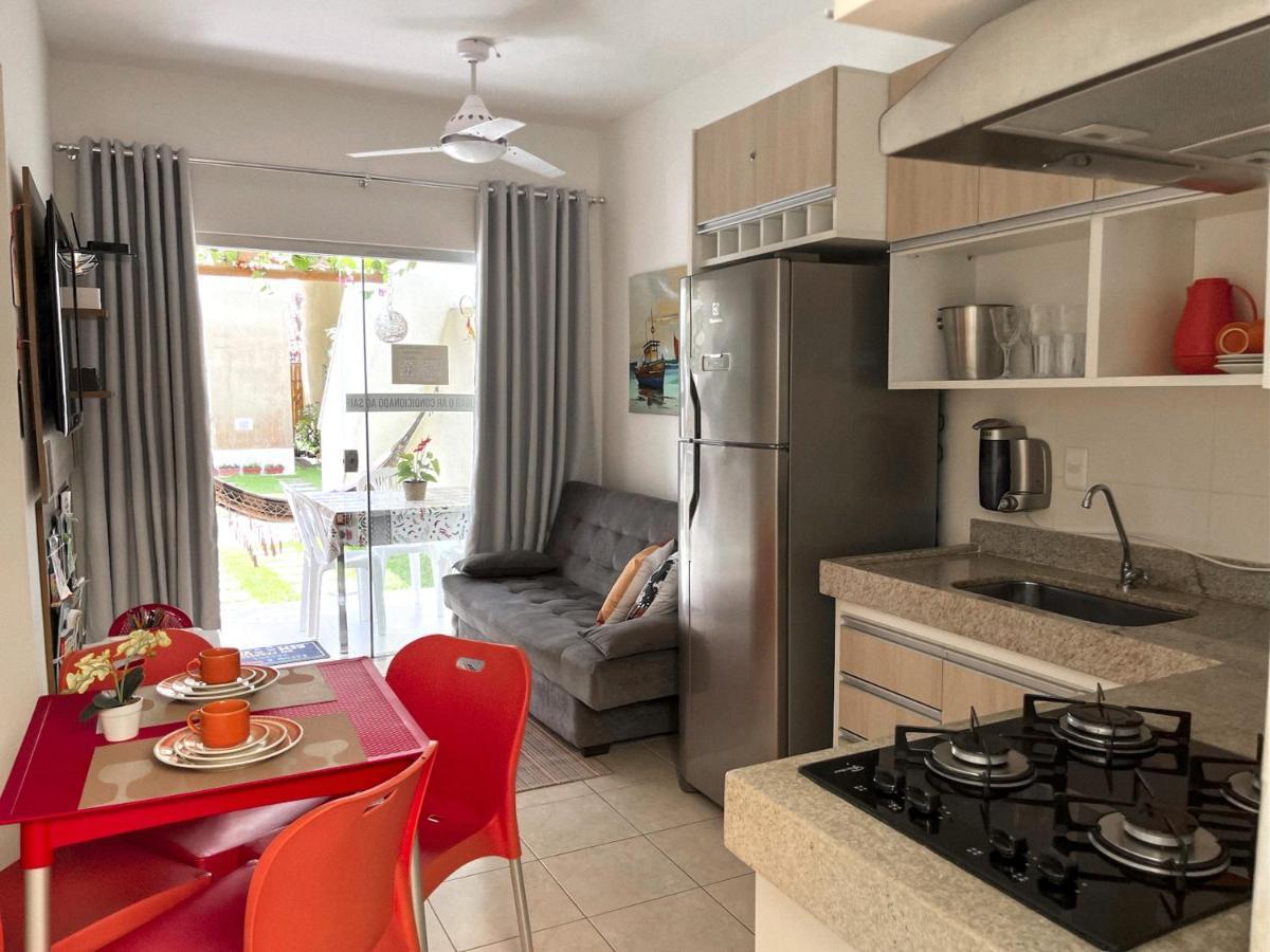 Apartamento Promocao No Pedacinho Do Paraiso - Cond Praia Dos Corais - 200M Praias C Vermelha E Muta, Prox Cabana Dos Corais - Apto Terreo, 2 Quartos Com Ar-Condicionado, Area Gourmet Com Churrasqueira, Cozinha Completa, Wi-Fi 200 Mbps Porto Seguro Exterior foto